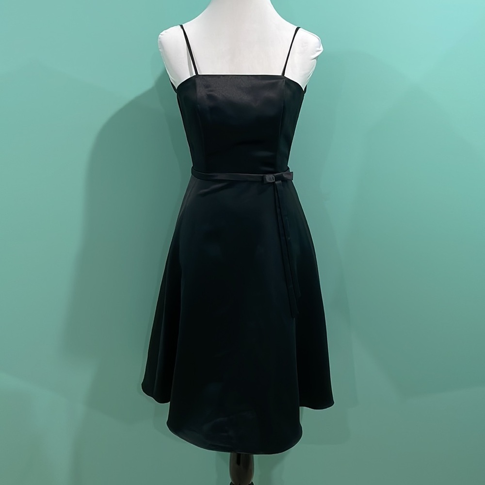 Fiesta Little Black Dress with Bow - Small